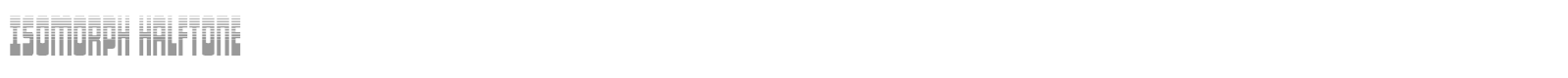 Isomorph font preview