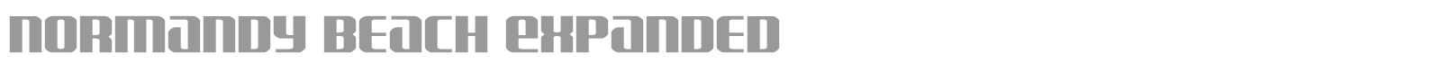 Normandy Beach font preview