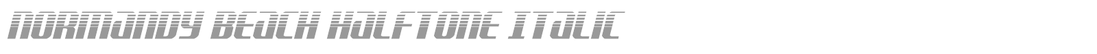 Normandy Beach font preview