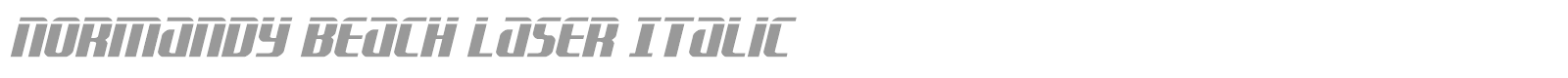 Normandy Beach font preview
