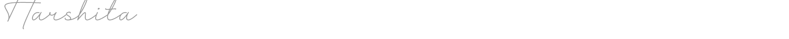 Harshita font preview