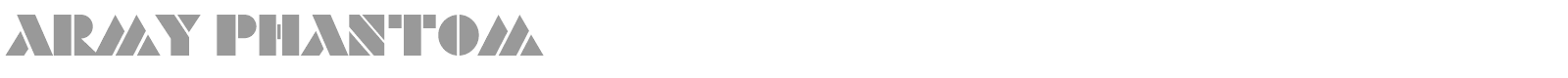 Army Phantom font preview