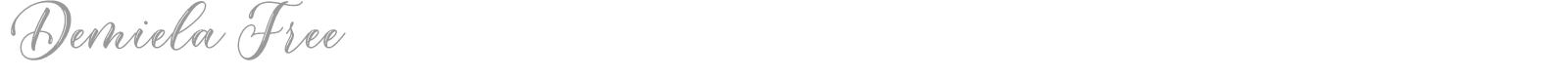 Demiela font preview