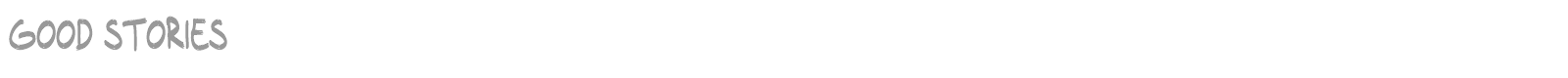 Good Stories font preview