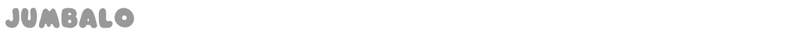 Jumbalo font preview