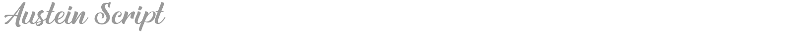 Austein Script font preview