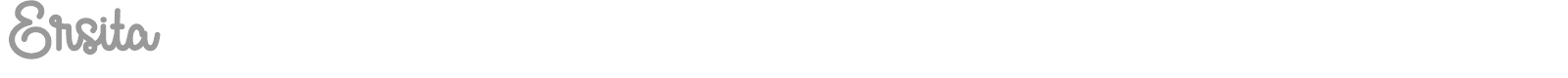Ersita font preview
