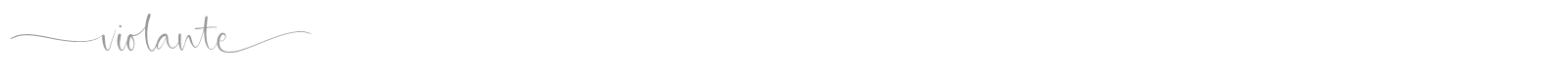 Violante font preview