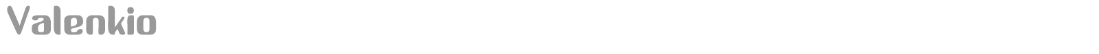 Valenkio font preview