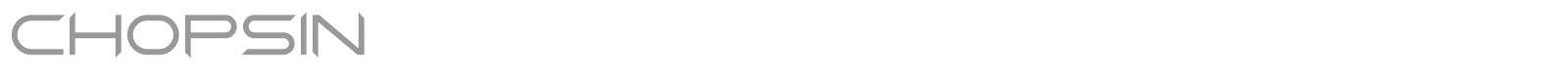 Chopsin font preview