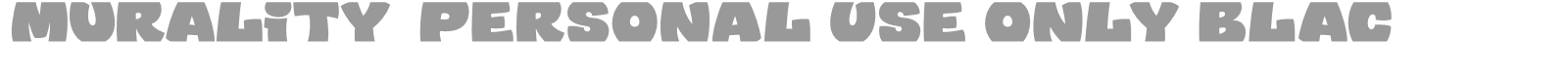 Murality font preview