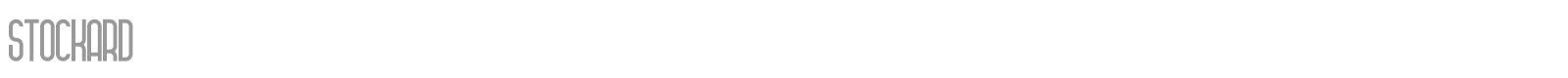 Stockard font preview