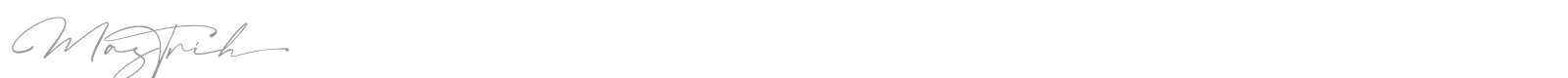 Mastrih font preview