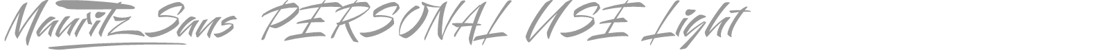 Mauritz Sans font preview