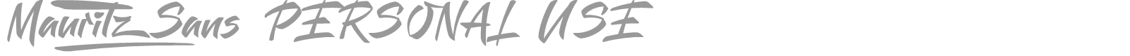 Mauritz Sans font preview