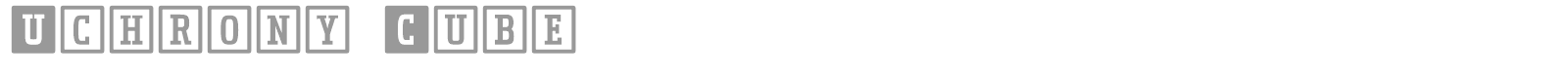 Uchrony Cube font preview
