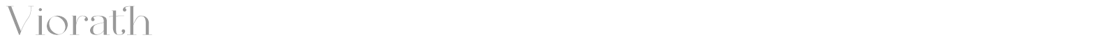 Viorath font preview