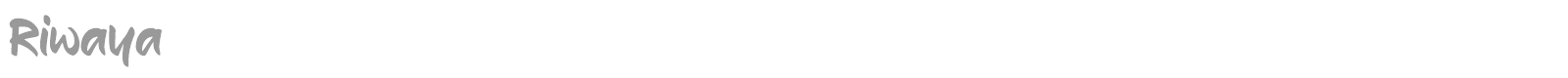 Riwaya font preview