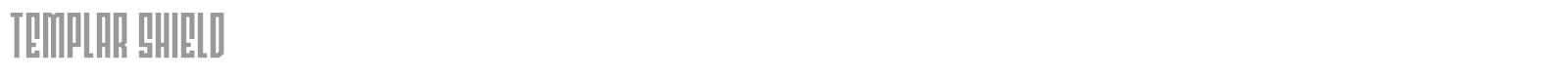 Templar Shield font preview