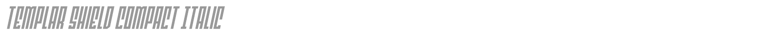 Templar Shield font preview