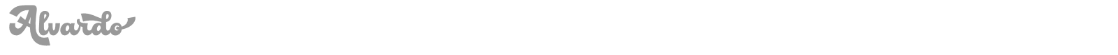 Alvardo font preview