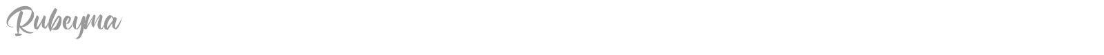Rubeyma font preview