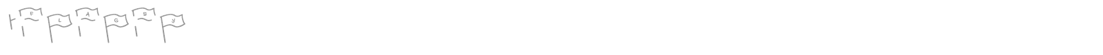 FlAgSy font preview