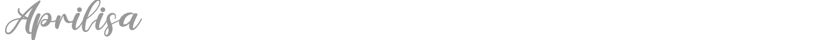 Aprilisa font preview