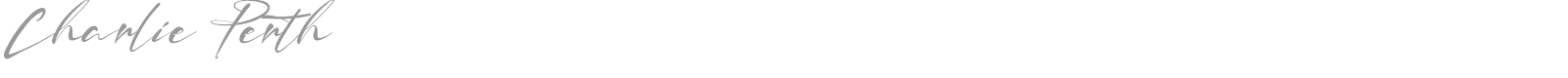 Charlie Perth font preview