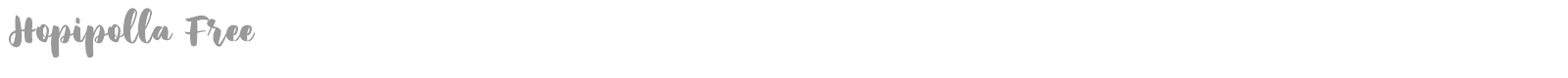 Hopipolla font preview