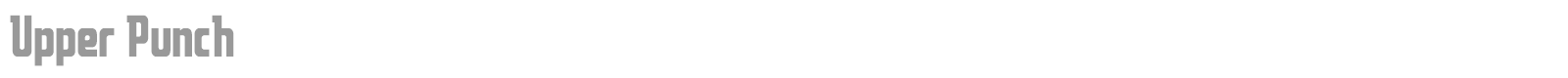 Upper Punch font preview