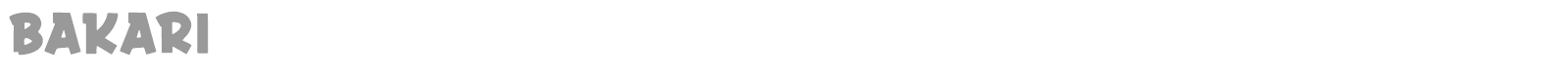 Bakari font preview
