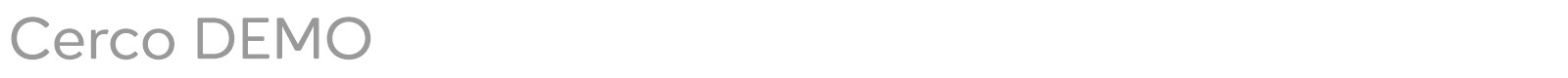Cerco font preview