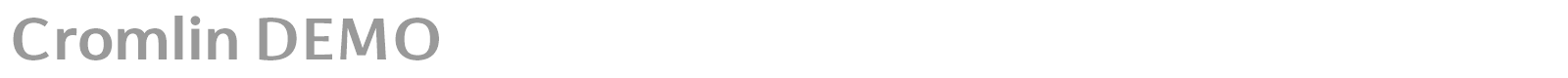 Cromlin font preview