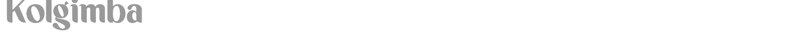 Kolgimba font preview