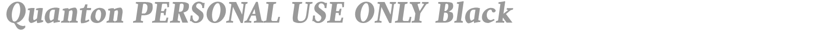 Quanton font preview