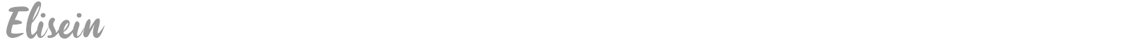 Elisein font preview