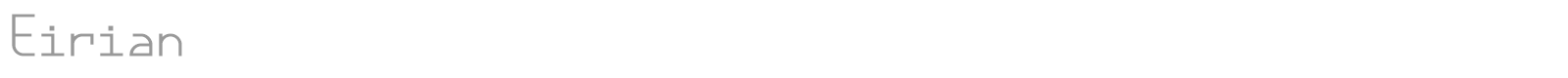 Eirian font preview
