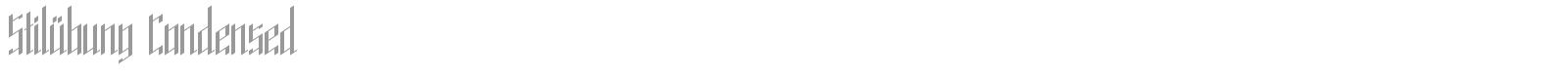 Stil�bung font preview