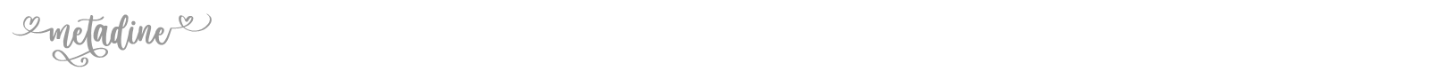 Metadine font preview