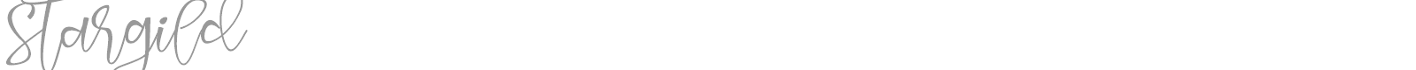 Stargild font preview
