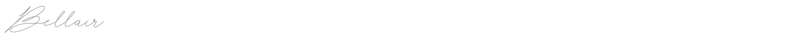 Bellair font preview