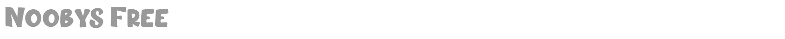 Noobys font preview