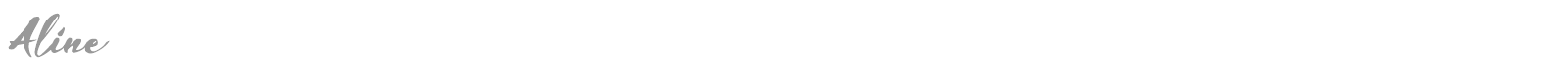 Aline font preview