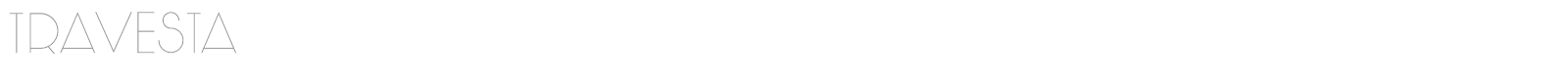 Travesta font preview