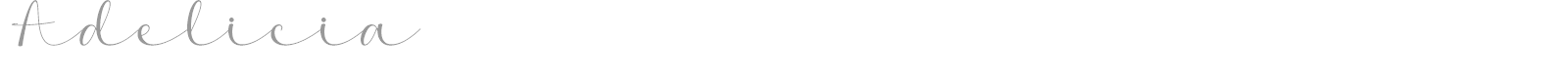 Adelicia font preview
