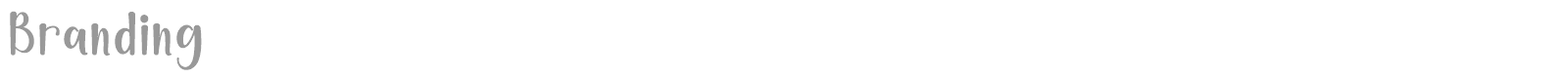 Branding font preview