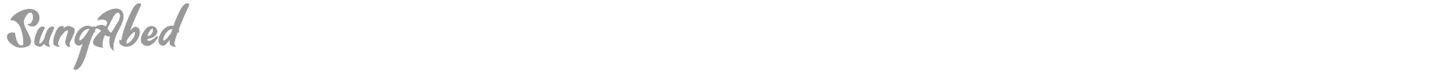 Sung Abed font preview