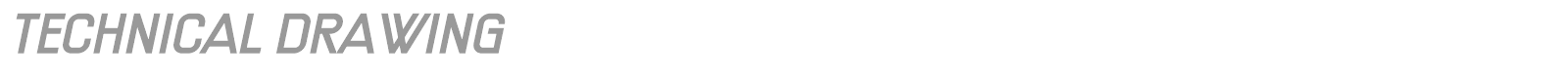 Technical Drawing font preview