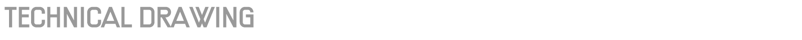 Technical Drawing font preview